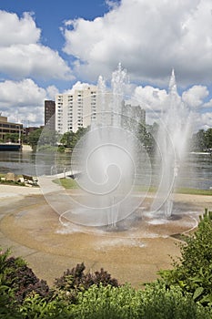 Fountain in Rockford photo