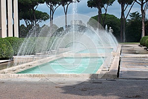 Fountain in Rome photo