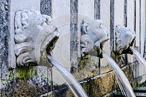 Fountain of the rosello, Sassari, Sardinia