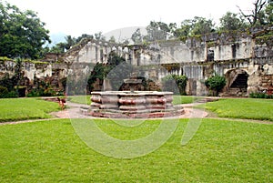 Fountain San Jeronimo Antigua Guatemala