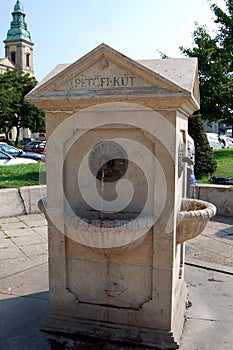 Fountain of Sandor PetÃ¶fi