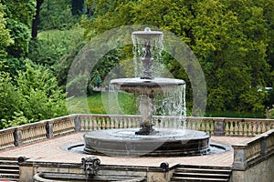 Fountain in Sans Souci