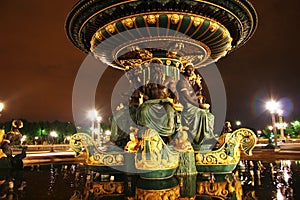 Fountain of the seas, Paris, France photo