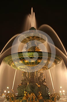 Fountain of the Seas, Place de la Concorde, Paris photo