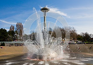 Fountain in Seattle