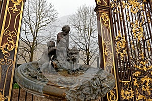 Fountain on the Stanislas Place in Nancy photo