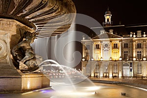 Fountain of the three graces, Bordeaux photo