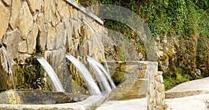 Fountain of three pipes in Cercs