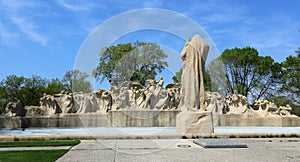 Fountain of Time Sculpture