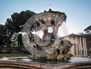 Fountain of the Tritons, Rome, Italy