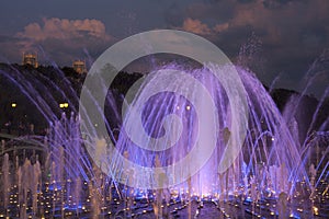 The fountain in Tsaritsyno