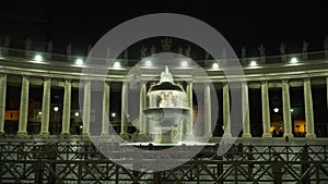 Fountain in vatican square