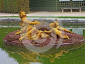 The fountain of Versailles photo