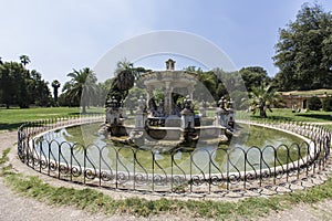 Fountain at Villa Pamphili in Rome