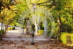 Fountain Village Street Fountain Sideboard