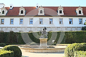 Fountain in Wallenstein garden