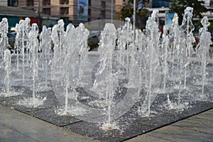 Fountain water