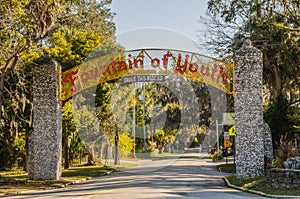 Fountain of Youth Sign