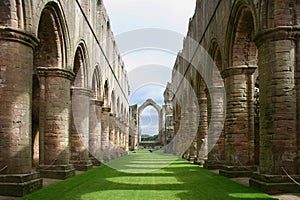 Fountains Abbey - Yorkshire - England photo