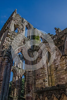 Fountains Abbey in yorkshire, England