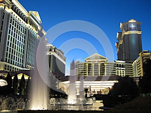 Fountains at Caesars Palace