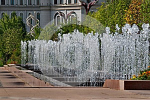 Fountains of Dushanbe Central Park