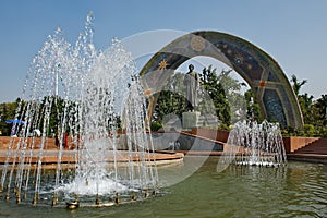 Fountains of Dushanbe Central Park