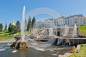 Fountains of Petergof, Saint Petersburg, Russia