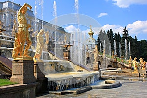 Fountains of Peterhof, Russia