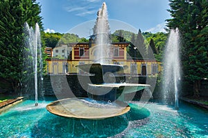 Fountains of San Pellegrino Terme places of tourism in northern