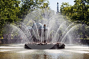 Fountains Sun in Russia