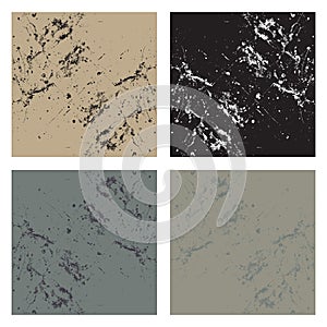 Four abstract backgrounds