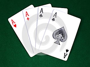 Four aces