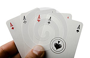 Four Aces in Hand