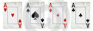 Four Aces Vintage Playing Cards