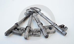 Four Antique Keys