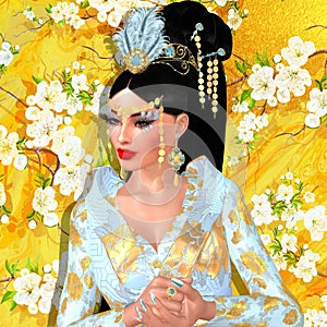 The Four Beauties of China. The most beautiful women of Chinese History and Mythology