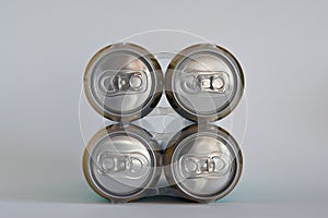 Four Beer Cans