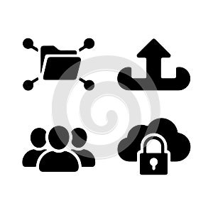 Folder sharing upload users and cloud security