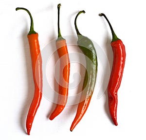 Four of Cayenne pepper