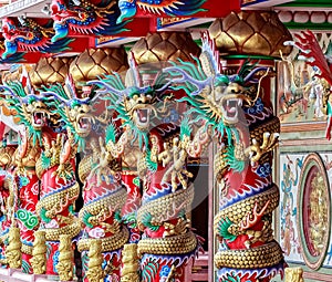 Four Chinese Dragons