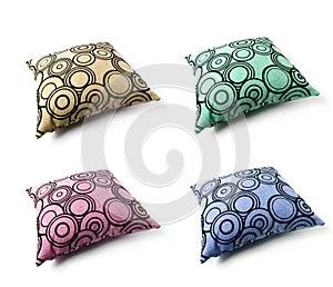 Four color cushion