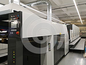 Four color printing machine