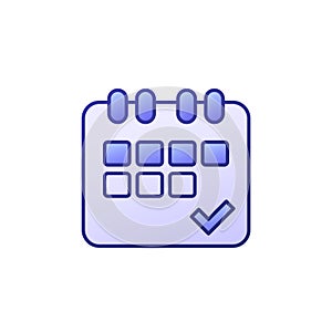 four-day work week icon, 4-day workweek photo