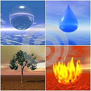 Four elements photo