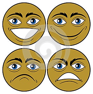 Four Emoticons