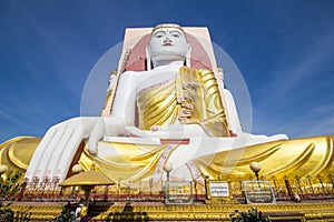 Four Faces of Buddha at Kyaikpun Buddha, Bago, Myanmar