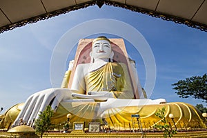 Four Faces of Buddha at Kyaikpun Buddha, Bago, Myanmar