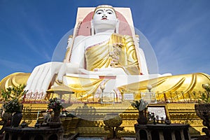 Four Faces of Buddha at Kyaikpun Buddha, Bago, Myanmar