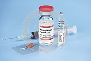 Four Forms Of Fentanyl Citrate Medication Delivery
